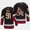 taylor hall coyotes black throwback kachina jersey