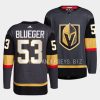 teddy blueger golden knights black 2022 23authentic primegreen alternate jersey