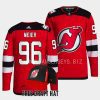 timo meier devils red 2023authentic pro home jersey