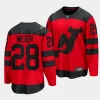 timo meier devils red 2024 nhl stadium series breakaway player jersey