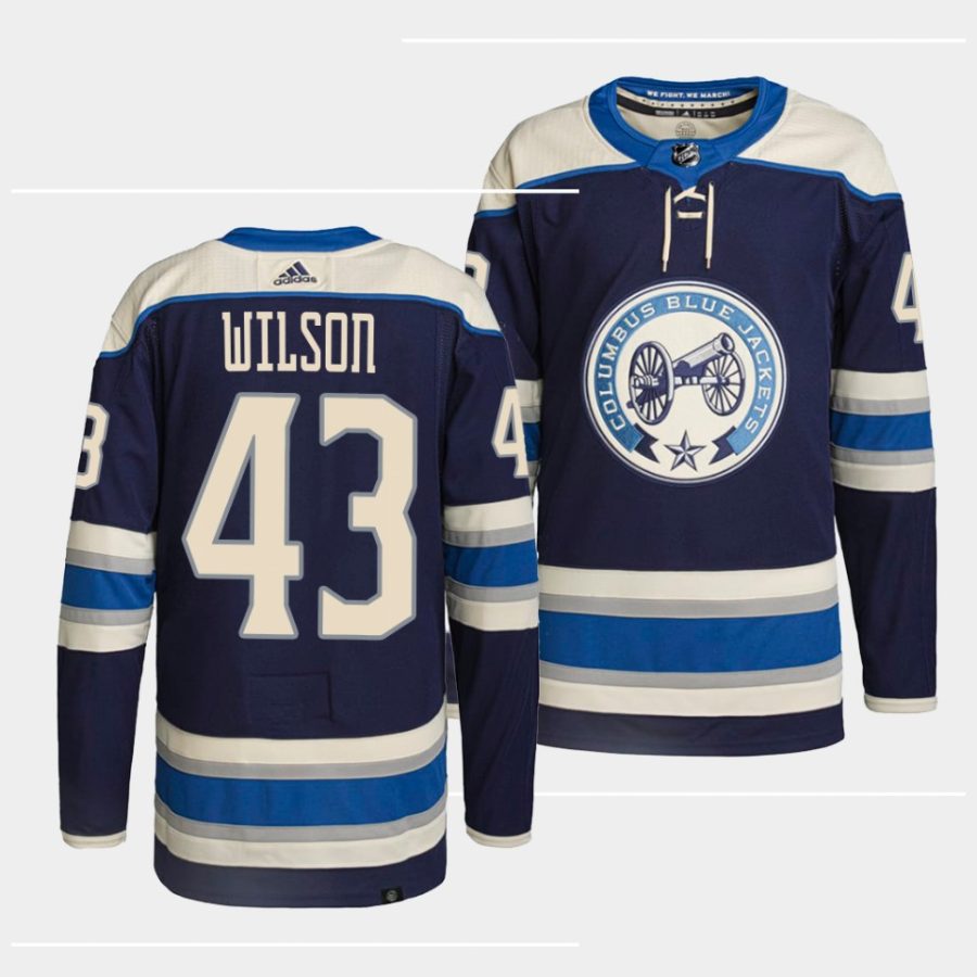 tom wilson capitals navy 2022 23alternate authentic jersey