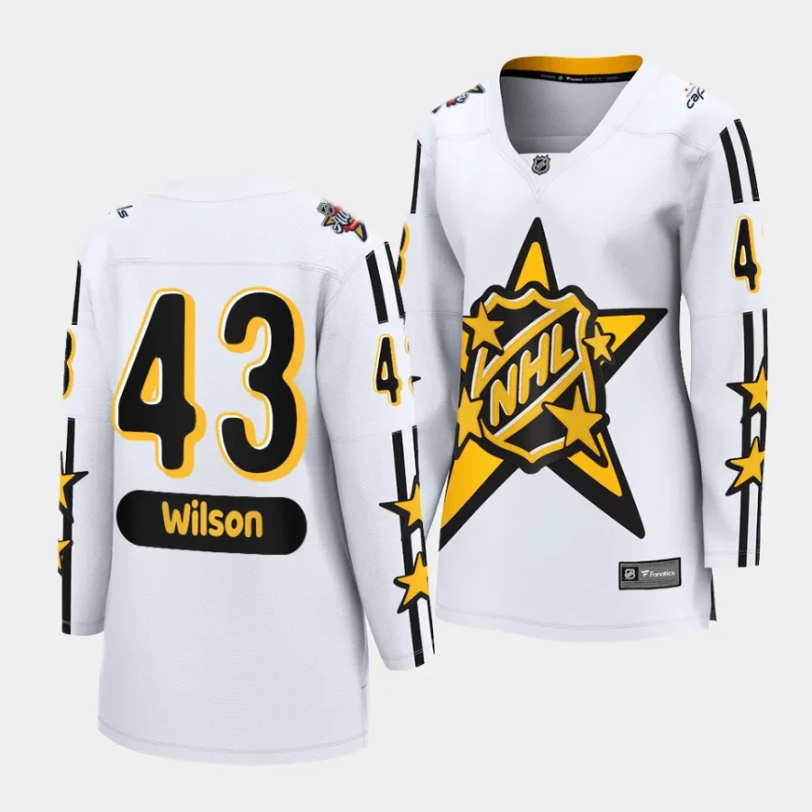 tom wilson capitals white 2024 nhl all star game breakaway womenjersey