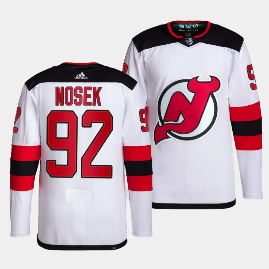 tomas nosek devils white away primegreen menjersey