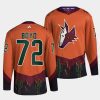 travis boyd coyotes orange 2022reverse retro 2.0 authentic primegreen jersey