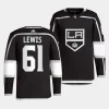 trevor lewis la kings black home primegreen jersey