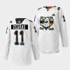 trevor zegras ducks warm up pride night 2023 white jersey