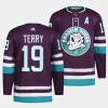 troy terry ducks purple 2023 2430th anniversary primegreen authentic projersey