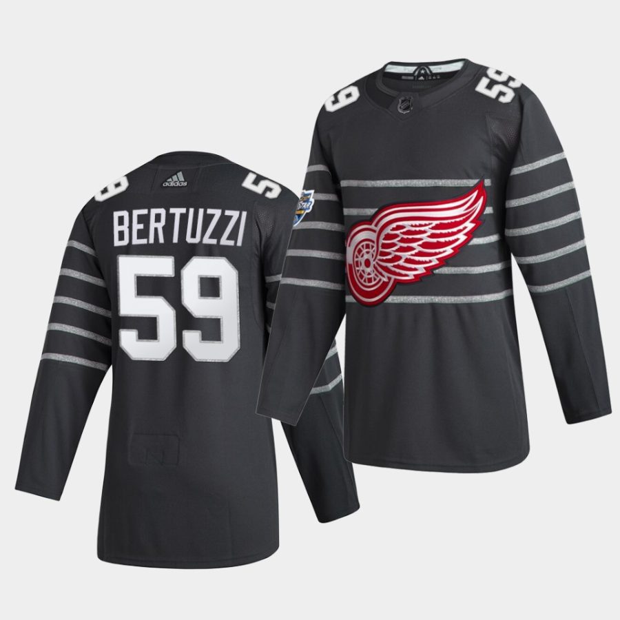 tyler bertuzzi detroit red wings gray 2020 nhl all star game jersey