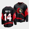 tyler motte senators black special edition 2.0 breakaway player jersey