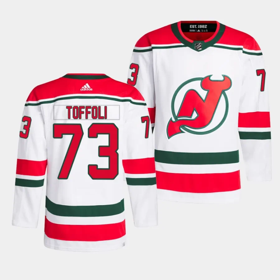 tyler toffoli devils white heritage primegreen authentic projersey