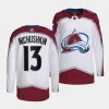 valeri nichushkin avalanche white away primegreen authentic projersey