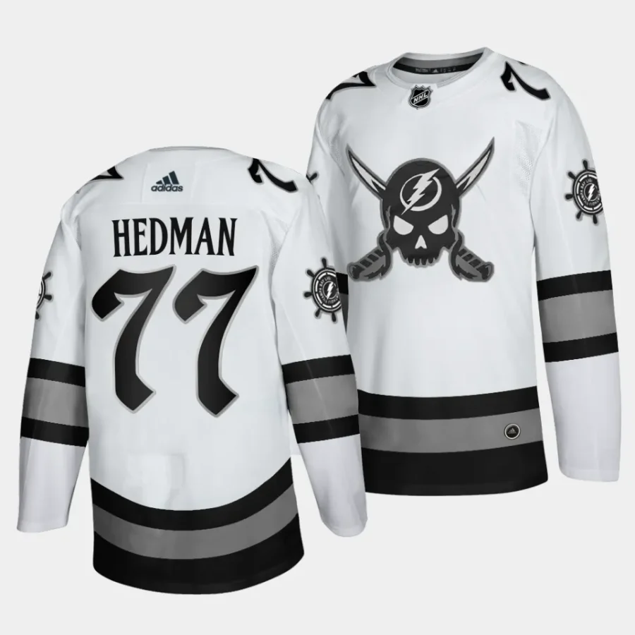 victor hedman lightning white 2024gasparilla inspired limited edition jersey