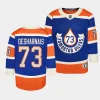 vincent desharnais oilers 2023 nhl heritage classic youth royalpremier player jersey