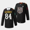 vladislav gavrikov kings black 2023 dia de muertos specialty jersey