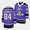 vladislav gavrikov kings purple 2002 blue line player jersey