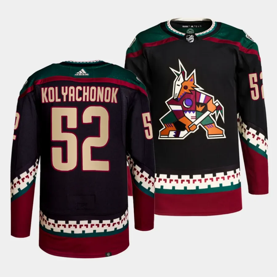 vladislav kolyachonok coyotes black home primegreen authentic projersey