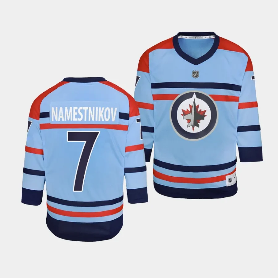 vladislav namestnikov jets 2023 24rcaf centennial youth light blue jersey