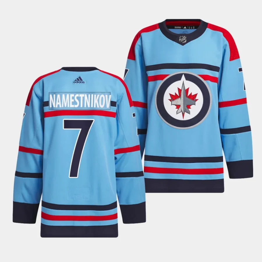 vladislav namestnikov jets light blue 2023 24rcaf centennial primegreen authenticjersey