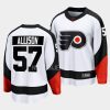 wade allison flyers white 2022special edition 2.0 breakaway jersey