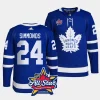 wayne simmonds maple leafs royal 2024 nhl all star logo authentic home jersey