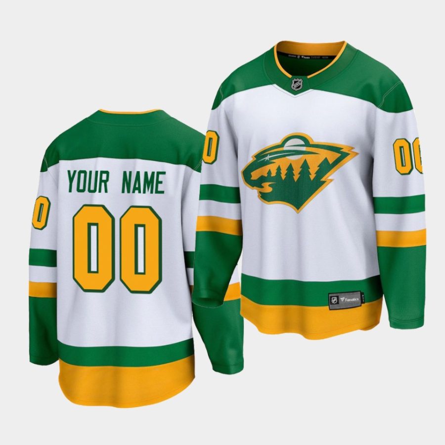 wild custom white 2021 special edition mens jersey