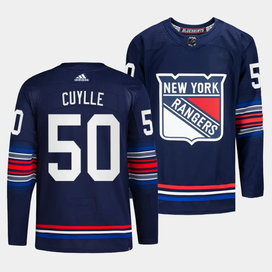 will cuylle rangers navy 2023 24alternate authentic third jersey