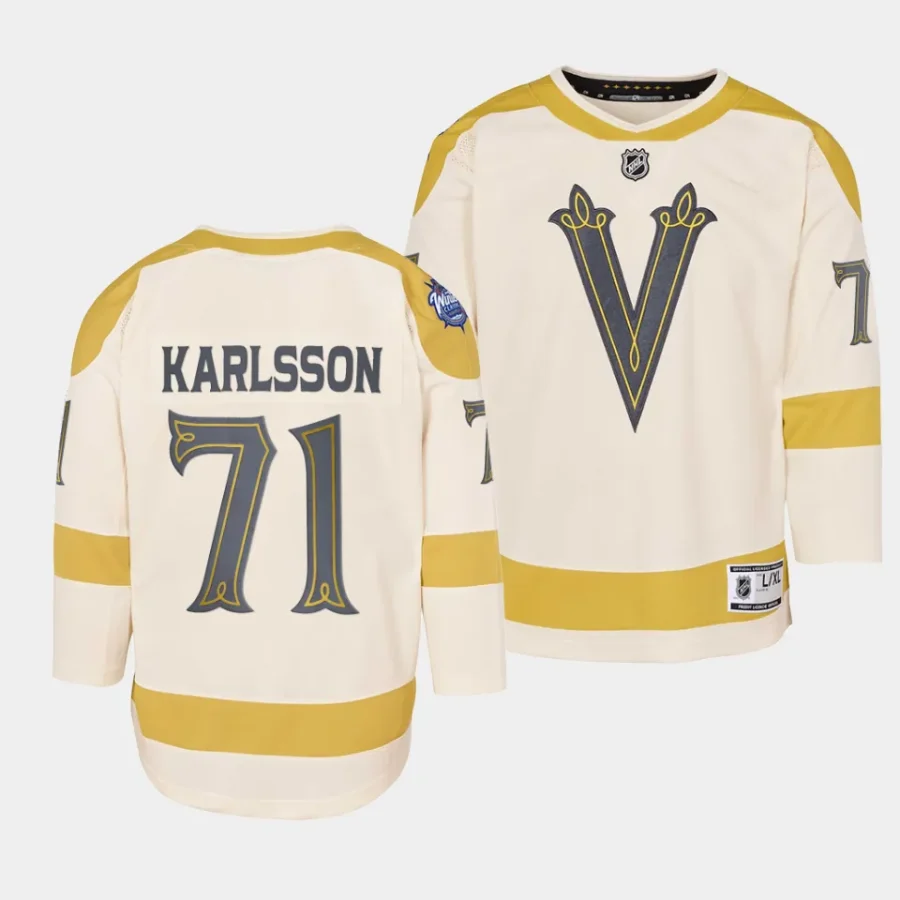 william karlsson vgk 2024 nhl winter classic youth cream jersey