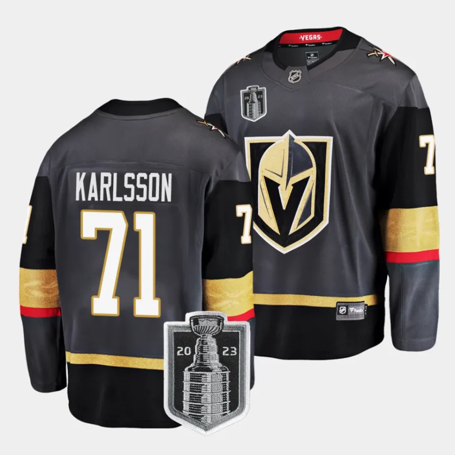 william karlsson vgk black 2023 stanley cup final alternate jersey