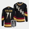 william karlsson vgk black 2023 western conference champions reverse retro jersey