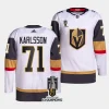 william karlsson vgk white 2023 stanley cup champions authentic away jersey