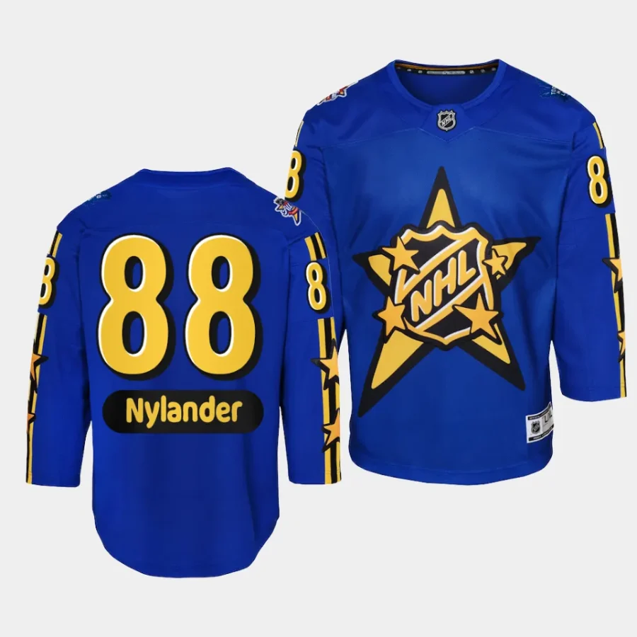 william nylander maple leafs 2024 nhl all star game youth blue jersey