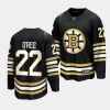 willie oree bruins black 2023 24 100th anniversary premier jersey