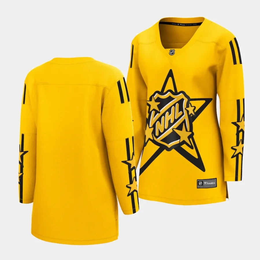 women nhl 2024 nhl all star game yellowbreakaway jerseys