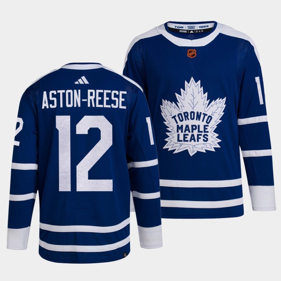 zach aston reese maple leafs blue 2022reverse retro 2.0 authentic primegreen jersey