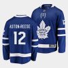 zach aston reese maple leafs blue home breakaway player jersey