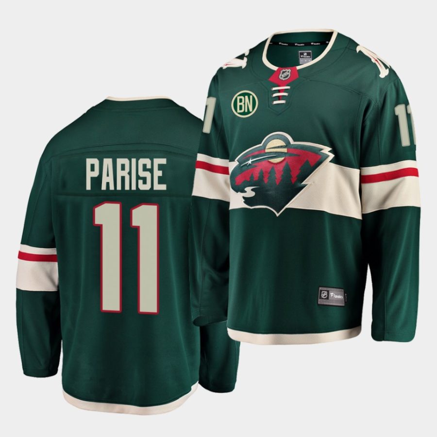 zach parise sideline greenjersey 1