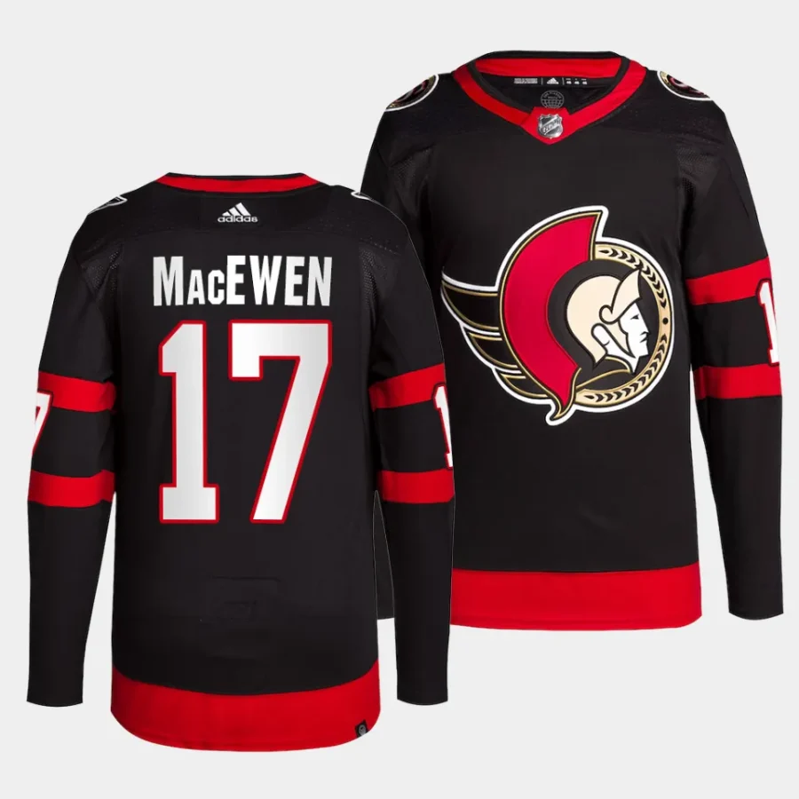 zack macewen senators black home primegreen authentic projersey